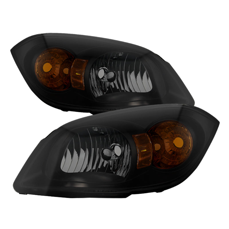 Xtune Chevy Cobalt 05-10 Crystal Headlights Black Smoked HD-JH-CCOB05-AM-BSM SPYDER