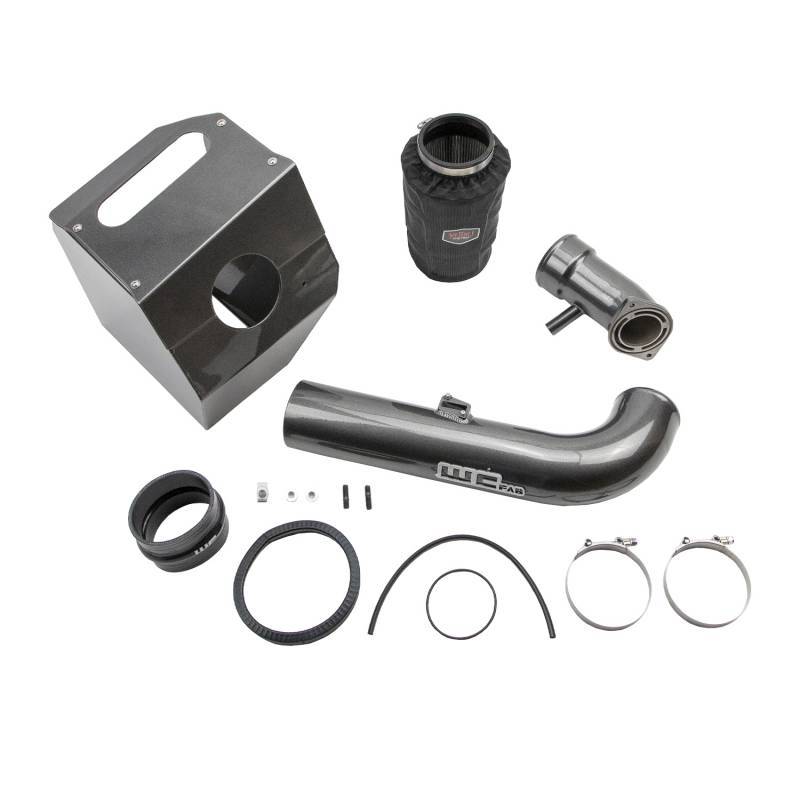 Wehrli 17-19 Chevrolet 6.6L L5P 4in Intake Kit Stage 2 - Gloss Black Wehrli