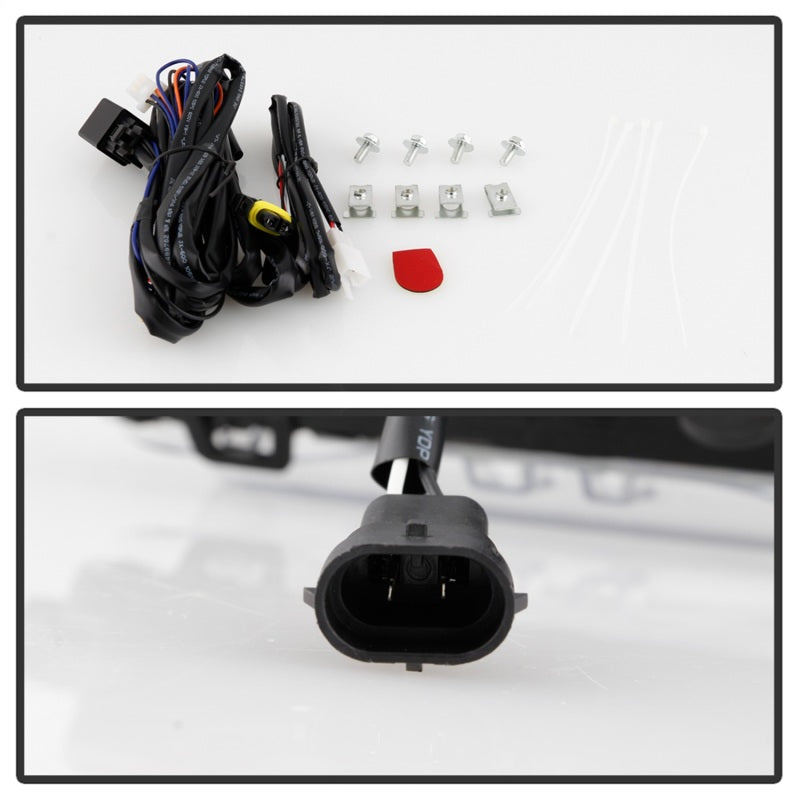 Spyder GMC Sierra 1500 Denali Only 19-20 (Not for 2500/3500) OEM Style Full LED Fog w/ Switch- Clear SPYDER