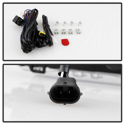 Spyder GMC Sierra 1500 Denali Only 19-20 (Not for 2500/3500) OEM Style Full LED Fog w/ Switch- Clear SPYDER