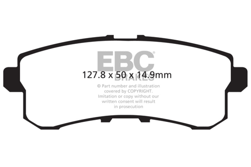 EBC Ultimax2 Rear Brake Pads - UD1510