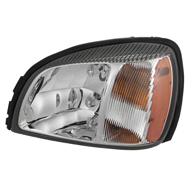 Xtune Cadillac Deville 2000-2003 Crystal Headlights Left HD-JH-CADDEV00-OEM-L SPYDER