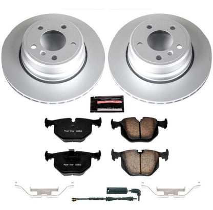 Power Stop 02-06 BMW X5 Rear Z23 Evolution Sport Coated Brake Kit PowerStop