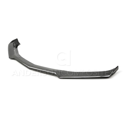 Anderson Composites 2019 - 2024 Chevrolet Camaro SS Type-OE Carbon Fiber Upper Front Chin Spoiler - AC-FL19CHCAMSS-OE