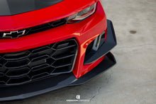 Load image into Gallery viewer, Anderson Composites 2017 - 2024 Camaro ZL1 1LE Carbon Fiber Front Bumper Canards (Dive Planes) - AC-FBC17CHCAMZL-LE