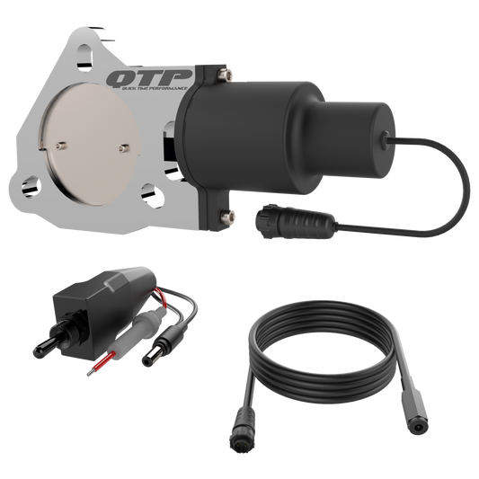 QTP 3.00 Inch Electric Exhaust Cutout Valve (Universal) - QTEC30 QTP