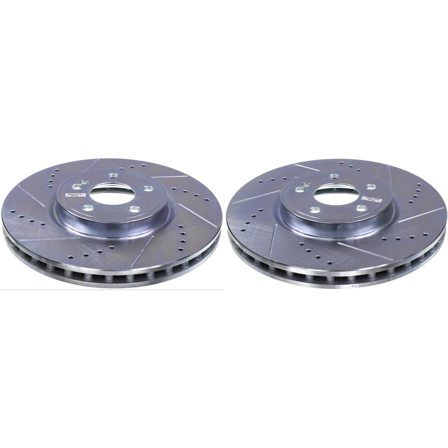 Power Stop 20-25 Mercedes-Benz GLB250 Front Drilled & Slotted Rotor - Pair