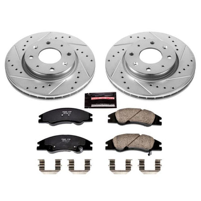 Power Stop 04-09 Kia Spectra Front Z23 Evolution Sport Brake Kit PowerStop