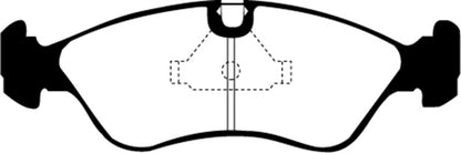 EBC GreenStuff Front Brake Pads - DP2760 EBC