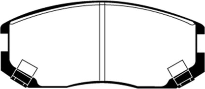 EBC Ultimax2 Front Brake Pads - UD602 EBC