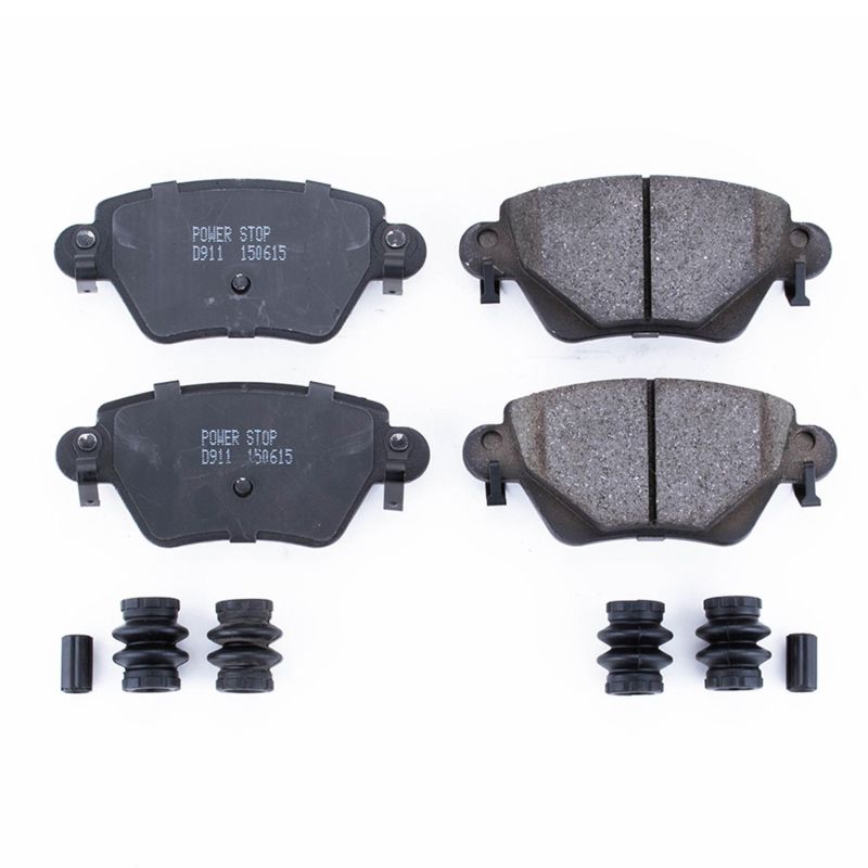 Power Stop 02-05 Jaguar X-Type Rear Z17 Evolution Ceramic Brake Pads w/Hardware PowerStop