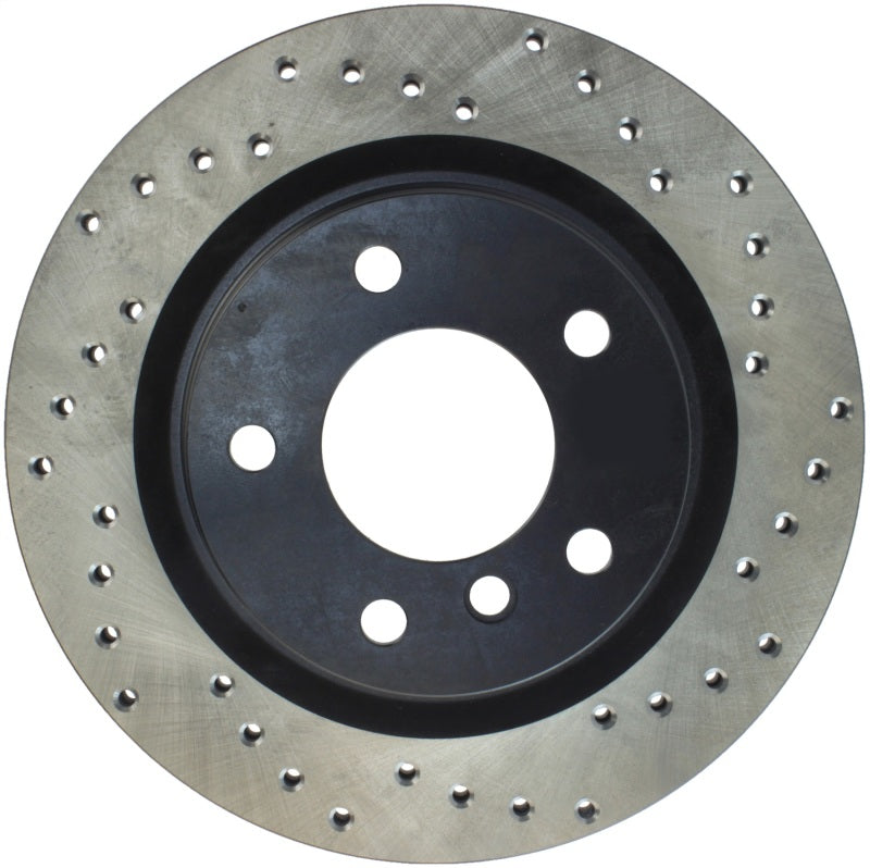 StopTech 06 BMW 325 Series / 07-09 BMW 328 Series Drilled Left Rear Rotor Stoptech