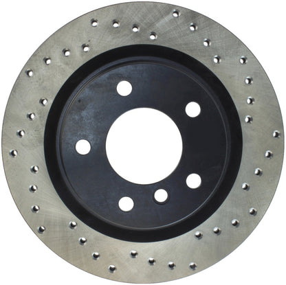 StopTech 06 BMW 325 Series / 07-09 BMW 328 Series Drilled Left Rear Rotor Stoptech