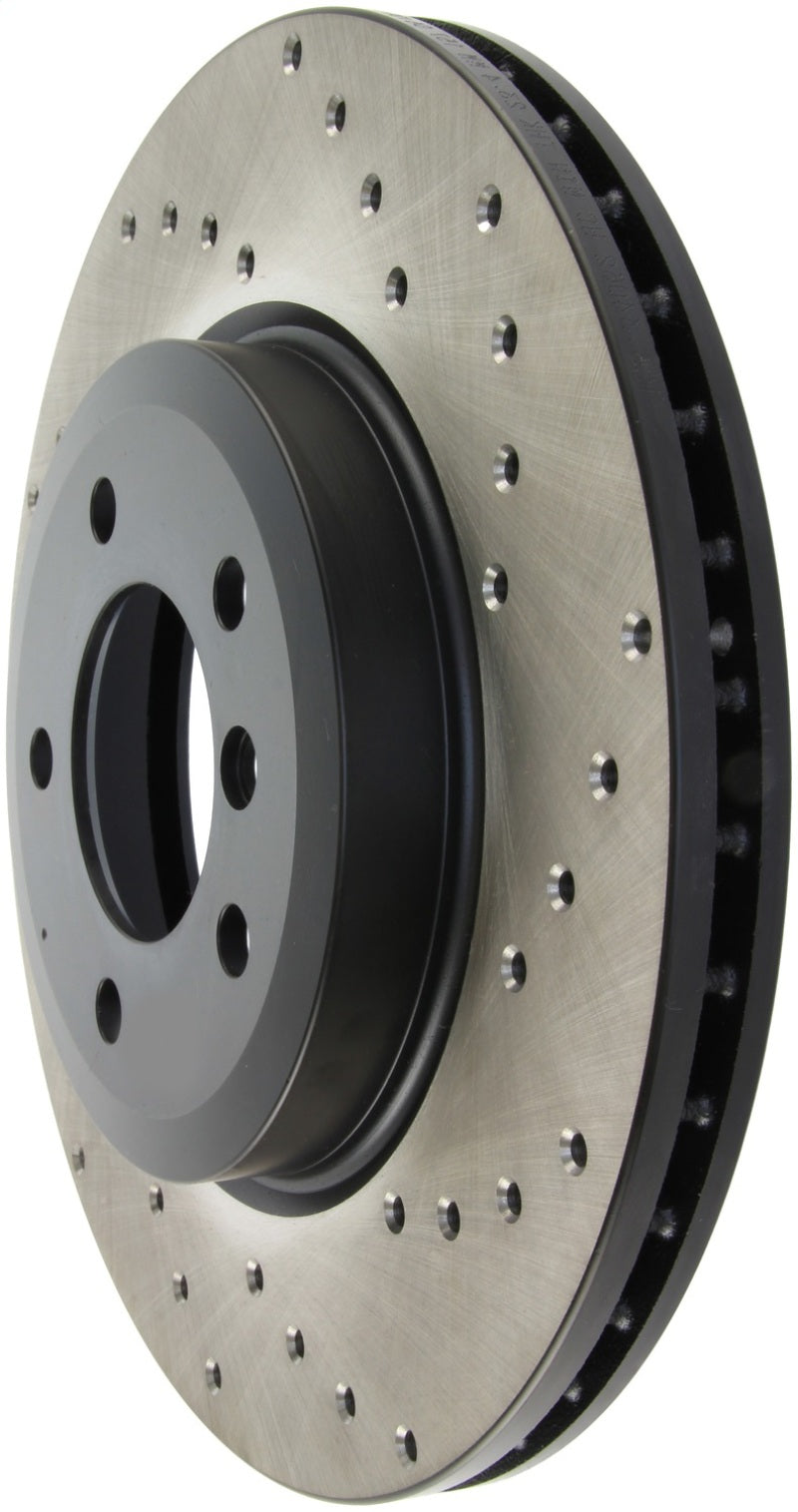 StopTech 01-06 BMW 330 Drilled Left Front Rotor Stoptech