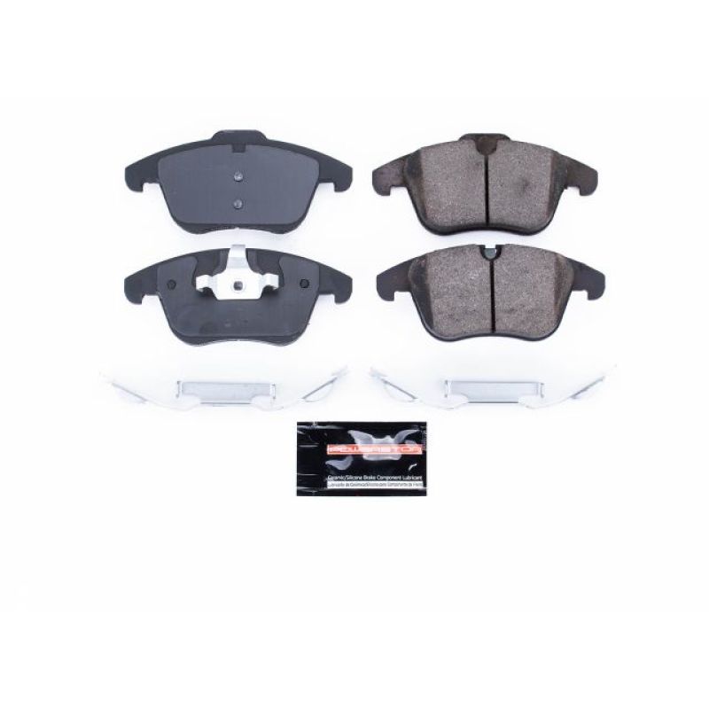 Power Stop 06-08 Jaguar S-Type Front Z23 Evolution Sport Brake Pads w/Hardware PowerStop