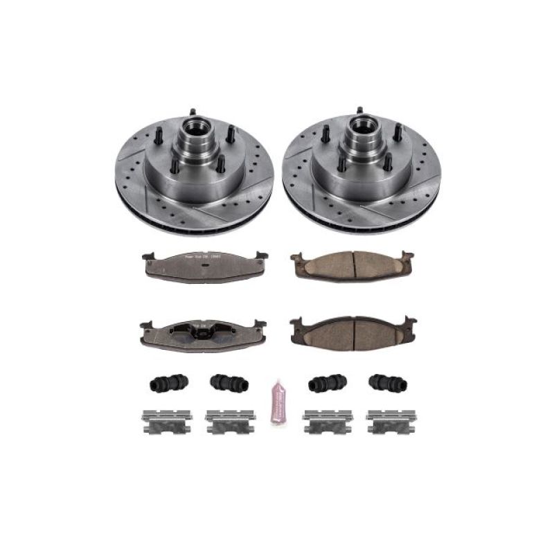 Power Stop 94-01 Ford E-150 Front Z36 Truck & Tow Brake Kit PowerStop