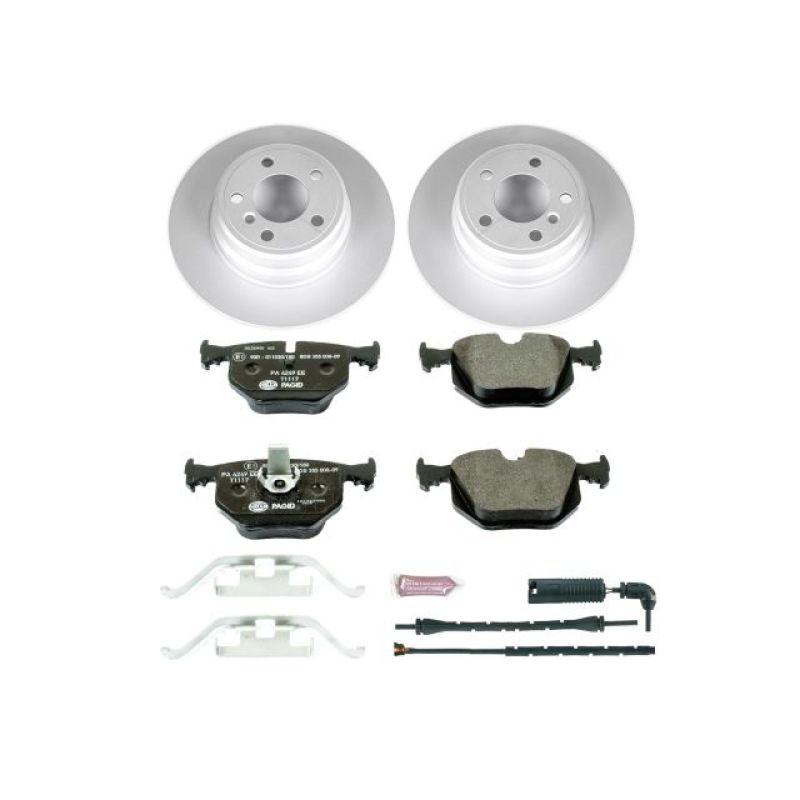 Power Stop 00-06 BMW X5 Rear Euro-Stop Brake Kit PowerStop