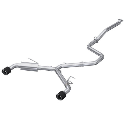 MBRP 2022-2023 Hyundai Elantra N 3-INCH CAT-BACK EXHAUST DUAL REAR EXIT, ACTIVE PROFILE MBRP