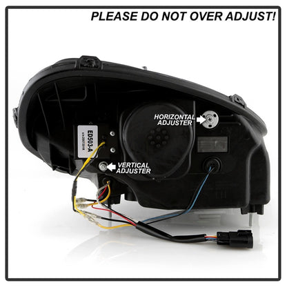 Spyder Apex Series 05-13 Chevrolet C6 Corvette Hi Powered LED Module Headlights SPYDER