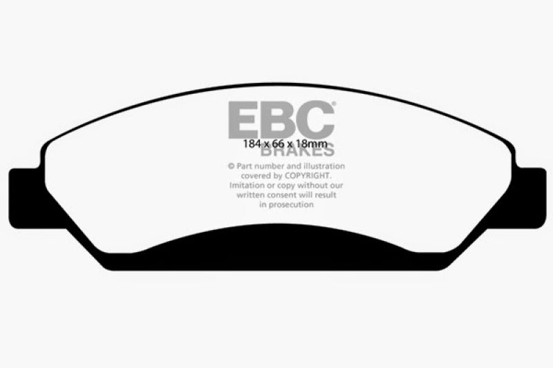 EBC Ultimax2 Front Brake Pads - UD1092