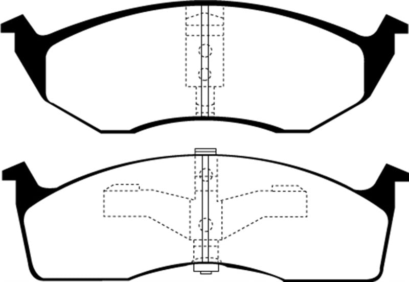 EBC GreenStuff Front Brake Pads - DP21065