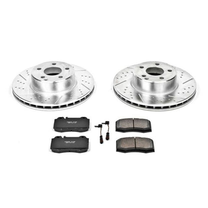 Power Stop 03-06 Mercedes-Benz CL500 Front Z23 Evolution Sport Brake Kit PowerStop