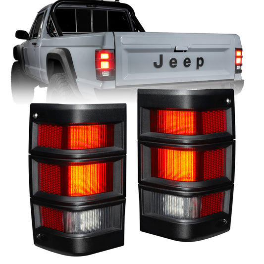 ORACLE Lighting Jeep Comanche MJ LED Tail Lights - Standard Red Lens ORACLE Lighting