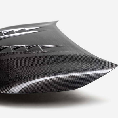 Seibon 23-25 Toyota Corolla GR TV-Style Double-Sided Carbon Fiber Hood