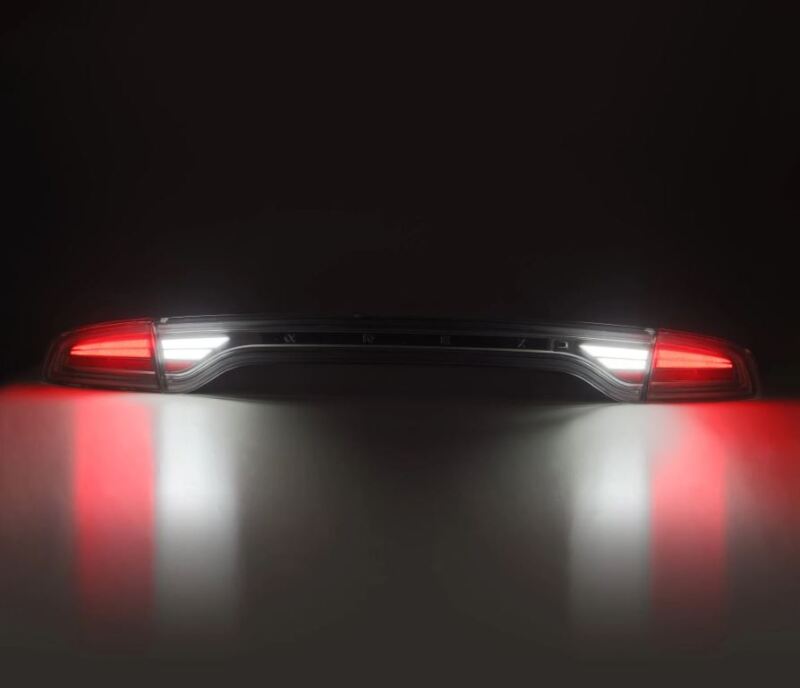 AlphaRex 642020 15-23 Dodge Charger NOVA-Series Prismatic LED Tail Lights Alpha-Black