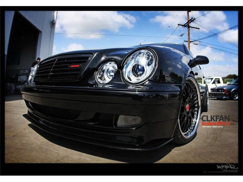 Spyder Mercedes Benz CLK 98-02 Projector Headlights Halogen Model- LED Halo Chrm PRO-YD-MBCLK98-HL-C