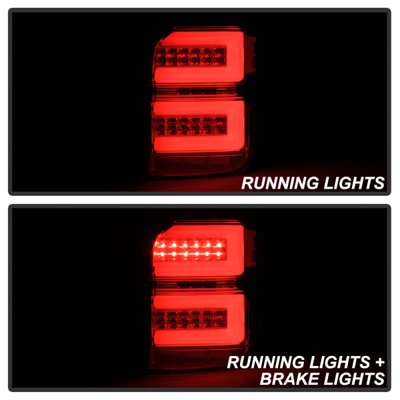 Spyder Toyota 4Runner 10-14 LED Tail Lights - Sequential Turn Signal - Smoke ALT-YD-T4R10-SEQ-SM