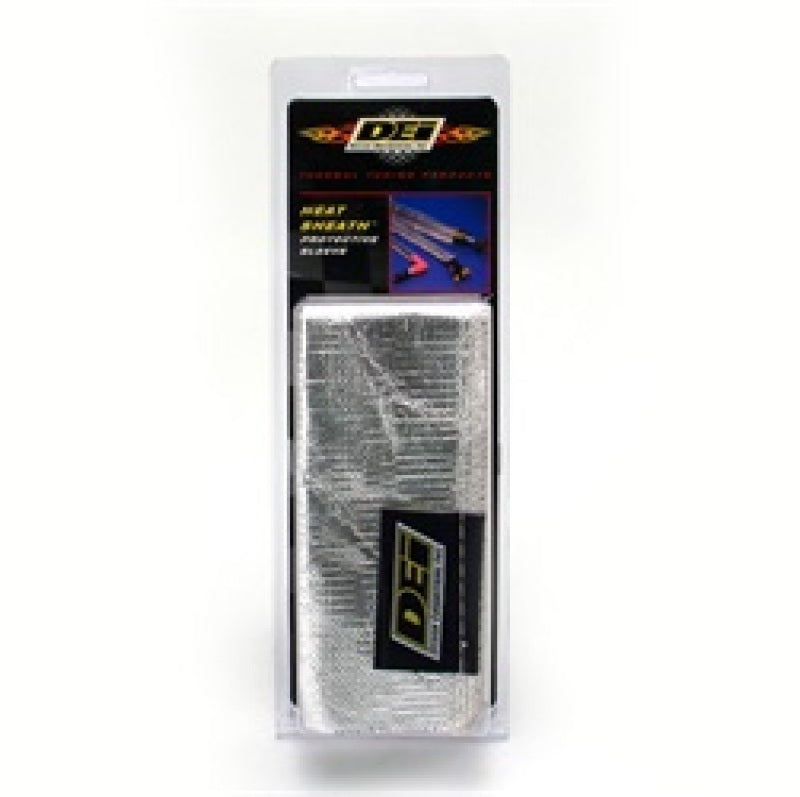 DEI Heat Sheath 1-1/4in I.D. x 3ft - Aluminized Sleeving- Sewn Edge DEI