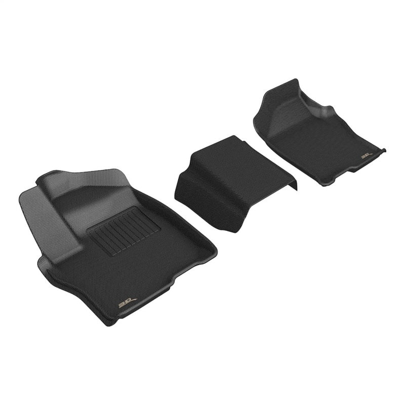 3D MAXpider KAGU 1st Row Floor Mats for 2019-2026 Chevrolet Silverado - L1CH10911509