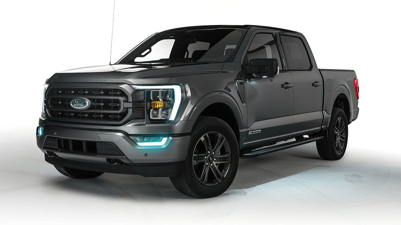 Oracle 21-22 Ford F-150 ColorSHIFT RGB+W Fog Light DRL Upgrade Kit w/ No Controller ORACLE Lighting