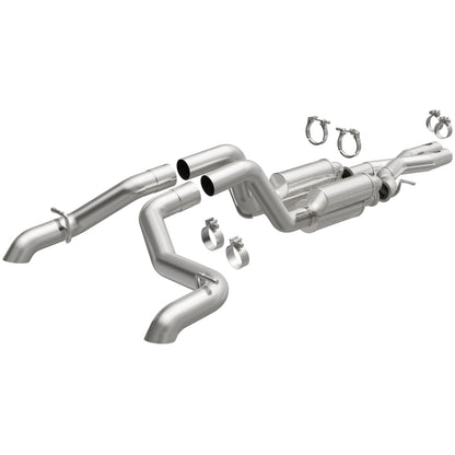 MagnaFlow Cat-Back 2021 Jeep Wrangler 6.4L Rock Crawler Series Dual Exit Stainless Exhaust Magnaflow