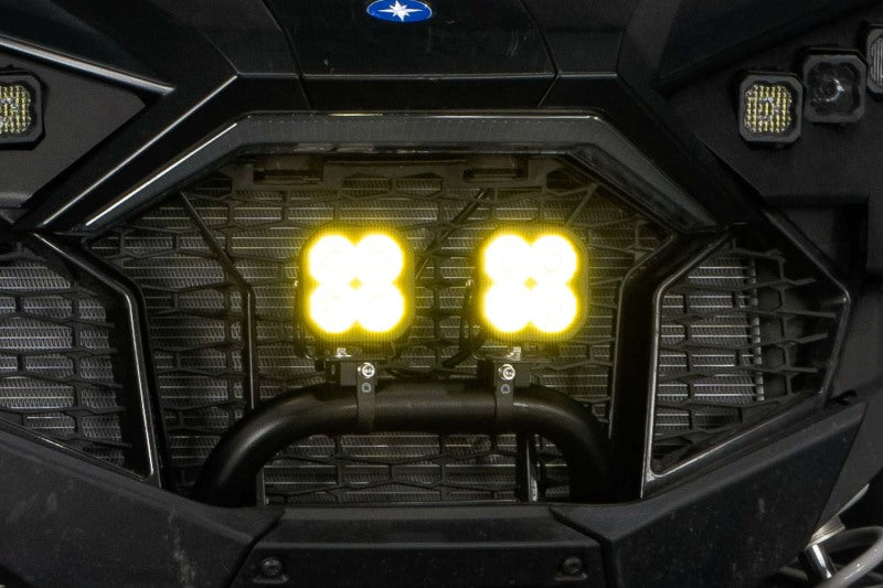 Diode Dynamics SS3 LED Bumper 1 3/4 In Roll Bar Kit Sport - Yellow Combo (Pair) Diode Dynamics