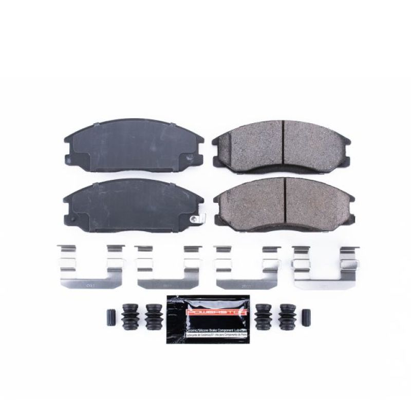 Power Stop 01-06 Hyundai Santa Fe Front Z23 Evolution Sport Brake Pads w/Hardware PowerStop