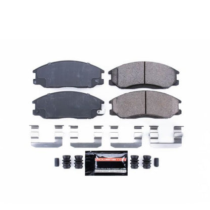 Power Stop 01-06 Hyundai Santa Fe Front Z23 Evolution Sport Brake Pads w/Hardware PowerStop