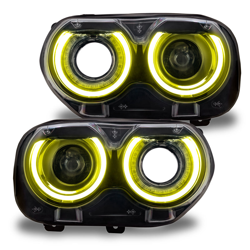 Oracle 15-21 Dodge Challenger RGB+W Headlight DRL Upgrade Kit - ColorSHIFT 2 ORACLE Lighting