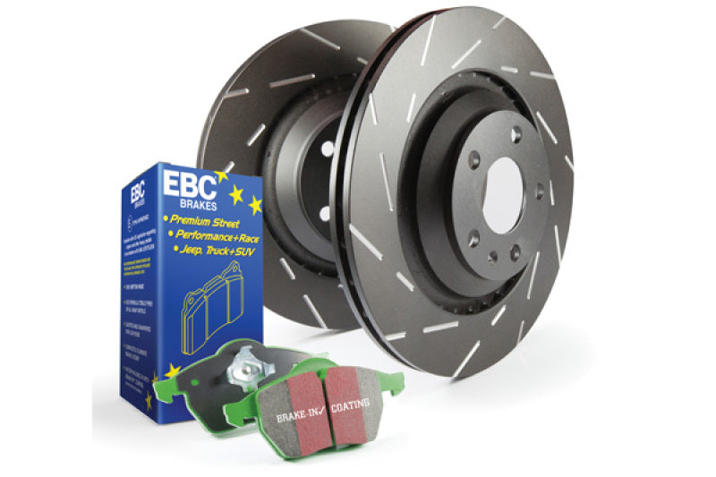 EBC Stage 2 GreenStuff Brake Pads and USR Rotors Kit - S2KF1599