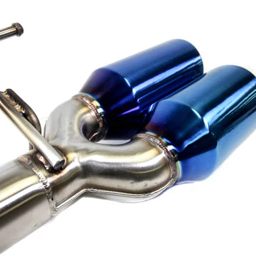 PLM Subaru WRX & STI 2015-2021 Axle-Back Exhaust Muffler Deletes V2 (Blue) - PLM-SUB-TKP-DUAL-2015-2-BLUE