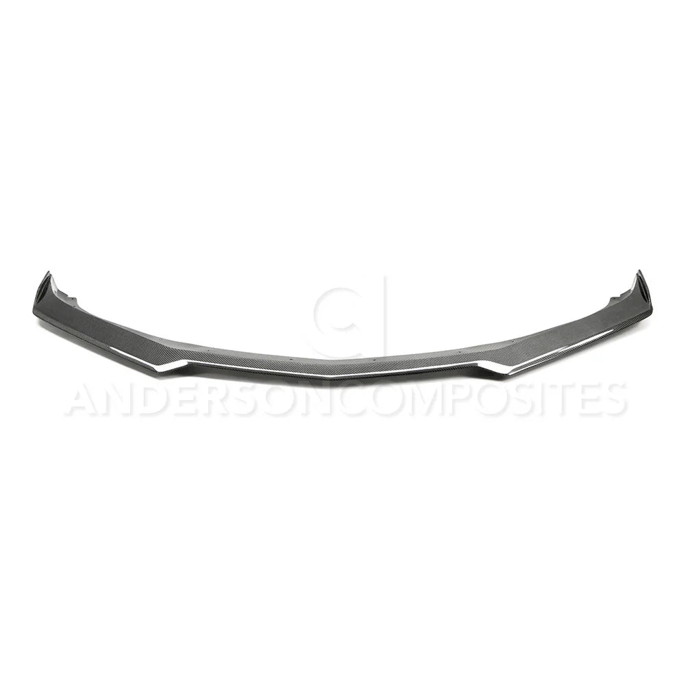 Anderson Composites 2019 - 2024 Chevrolet Camaro SS Type-OE Carbon Fiber Upper Front Chin Spoiler - AC-FL19CHCAMSS-OE