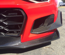 Load image into Gallery viewer, Anderson Composites 2017 - 2024 Camaro ZL1 1LE Carbon Fiber Front Bumper Canards (Dive Planes) - AC-FBC17CHCAMZL-LE