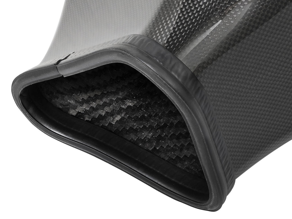 AFE Dodge Challenger/Charger SRT Hellcat 15-16 V8-6.2L (sc) HEMI Black Series Momentum Carbon Fiber Cold Air Intake System w/Dual Filter Media