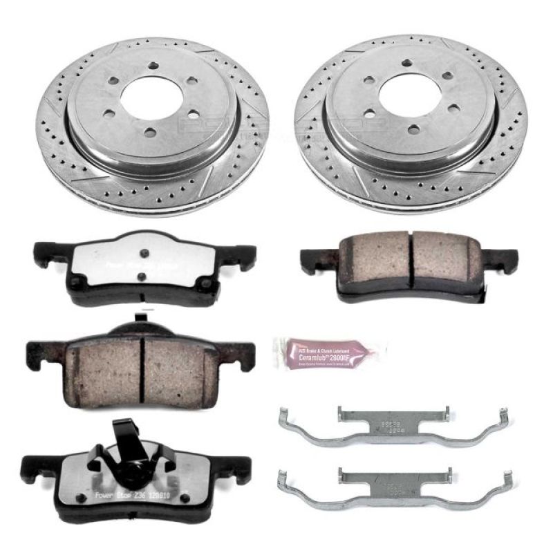 Power Stop 02-06 Ford Expedition Rear Z36 Truck & Tow Brake Kit PowerStop