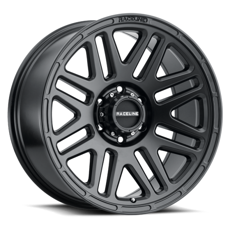 Raceline 944B Outlander 16x8in / 5x139.7 BP / 0mm Offset / 106.5mm Bore - Satin Black Wheel