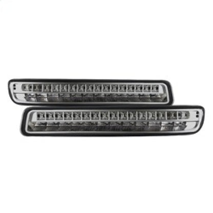 xTune 99-06 GMC Sierra (Excl Denali) Full LED Bumper Lights - Chrome (CBL-GSI99-LED-C) SPYDER