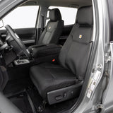 Covercraft 21-24 Ford Expedition Carhartt Super Dux PrecisionFitFront Row Seat Covers - Blk