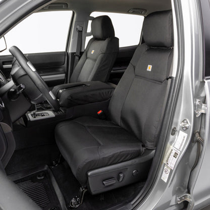 Covercraft 21 Ford F150 Carhartt Super Dux PrecisionFit Custom Second Row Seat Covers - Black
