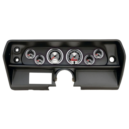 Autometer 1968 Chevrolet Nova Direct Fit Gauge Panel 3-3/8in x2 / 2-1/16in x4 - American Muscle 2905-01